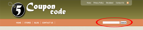 Using 55CouponCode.com Search